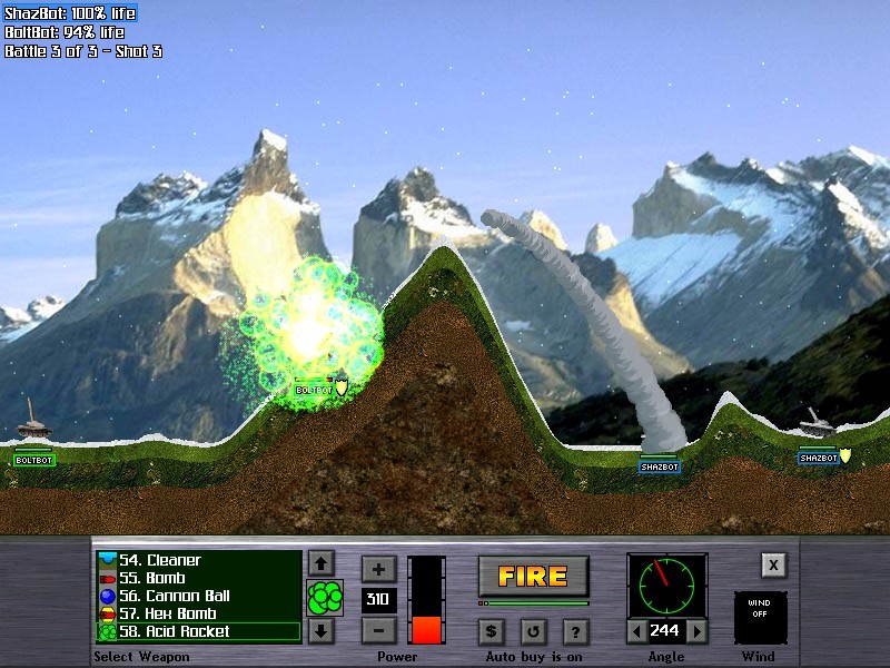 Atomic Cannon Screenshot
